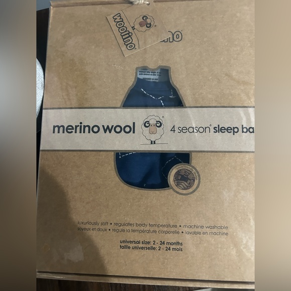 Woolino Sleep Sack Night Sky - Picture 3 of 6